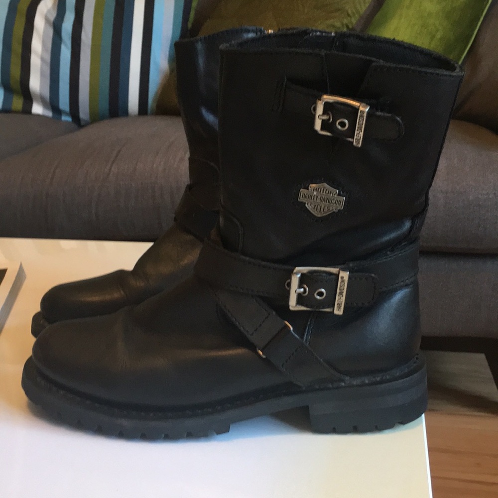 Harley Davidson leather boots